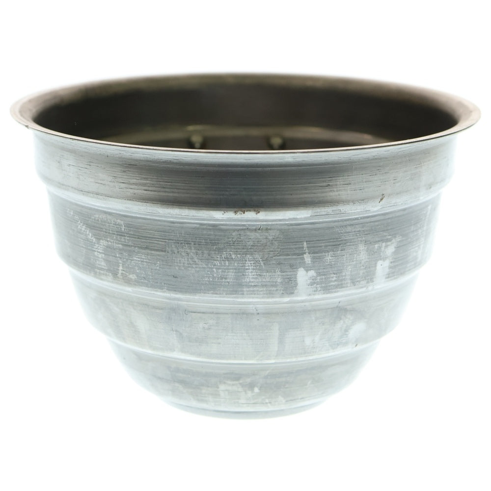 m&m(エムアンドエム) ×MASSES POT TYPE 4 - TERMIT STEEL / MEDIUM マシス ターミット 鉄鉢 ポット シルバー