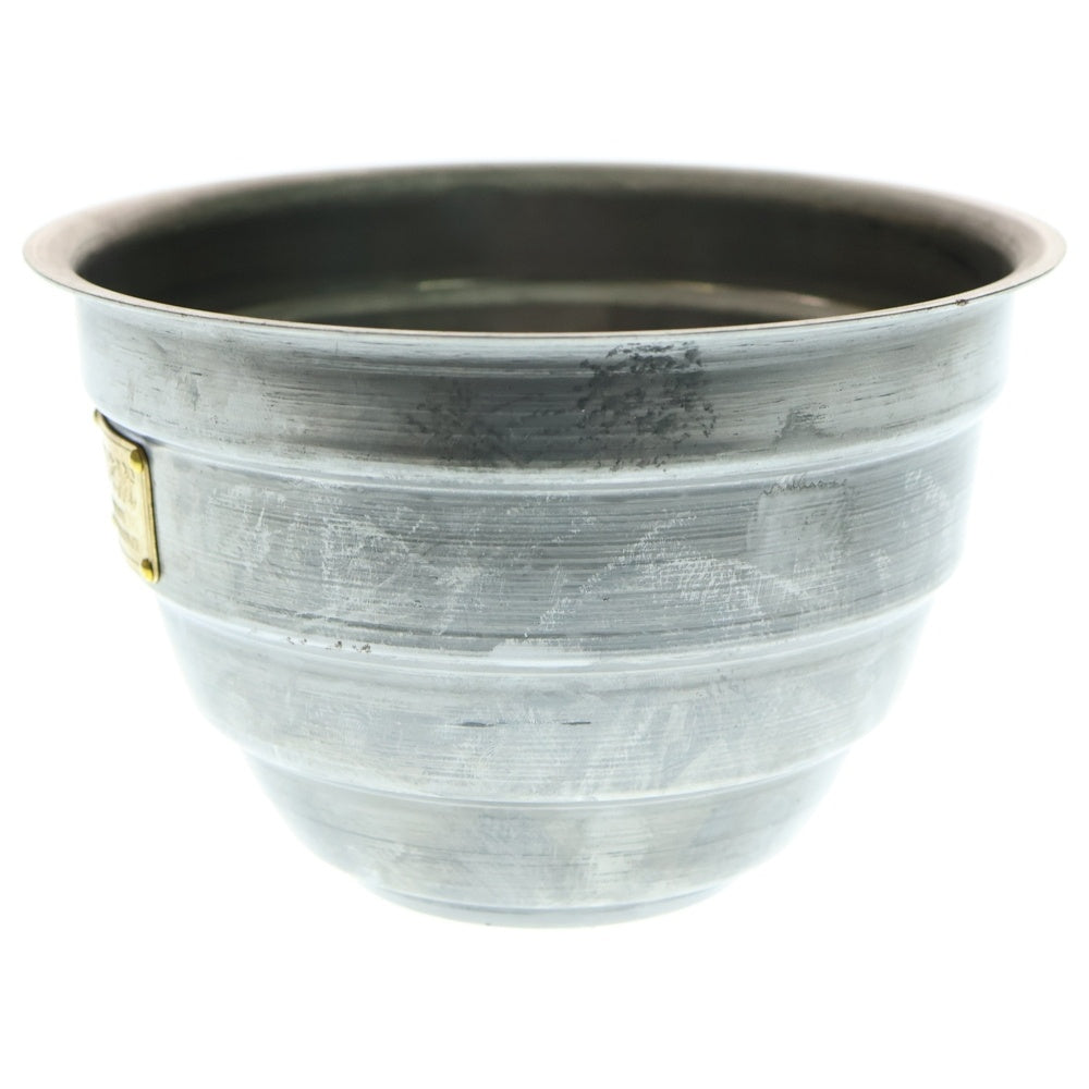 m&m(エムアンドエム) ×MASSES POT TYPE 4 - TERMIT STEEL / MEDIUM マシス ターミット 鉄鉢 ポット シルバー