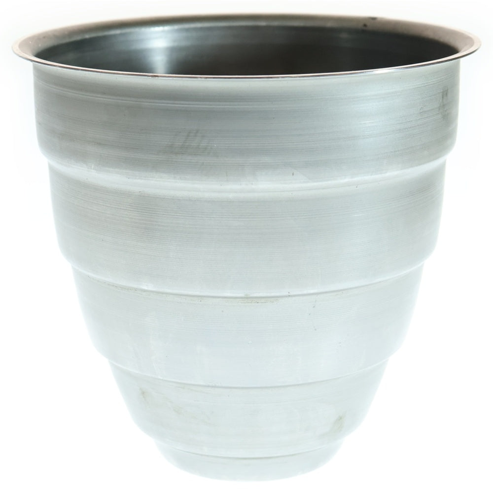 m&m(エムアンドエム) ×MASSES POT TYPE 1 - Chrysails STEEL / MEDIUM マシス クリサリス 鉄鉢 ポット シルバー