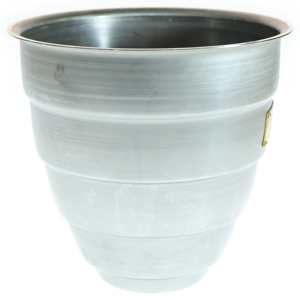 m&m(エムアンドエム) ×MASSES POT TYPE 1 - Chrysails STEEL / MEDIUM マシス クリサリス 鉄鉢 ポット シルバー