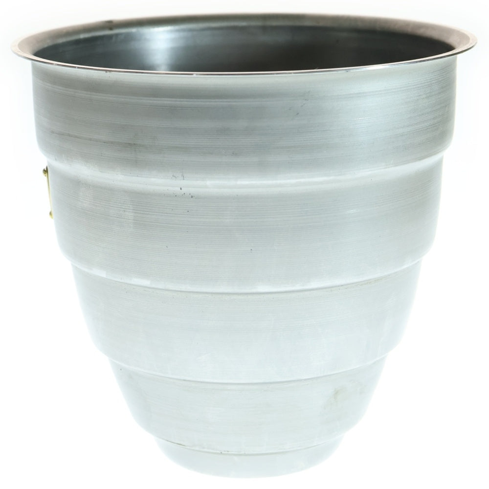 m&m(エムアンドエム) ×MASSES POT TYPE 1 - Chrysails STEEL / MEDIUM マシス クリサリス 鉄鉢 ポット シルバー