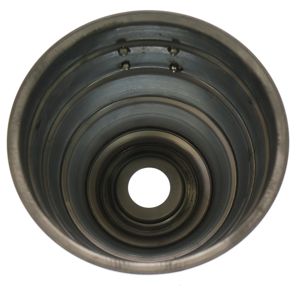 m&m(エムアンドエム) ×MASSES POT TYPE 4 - TERMIT STEEL / MEDIUM マシス ターミット 鉄鉢 ポット シルバー