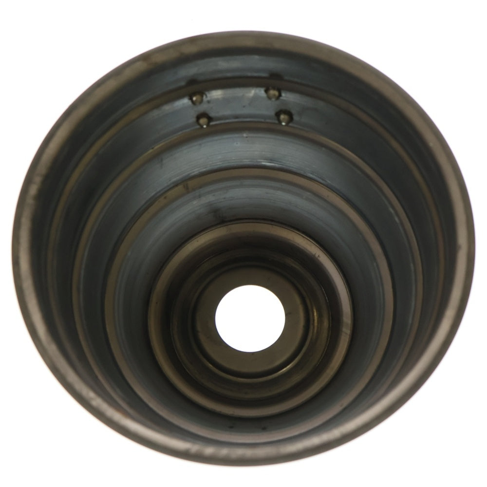 m&m(エムアンドエム) ×MASSES POT TYPE 4 - TERMIT STEEL / MEDIUM マシス ターミット 鉄鉢 ポット シルバー