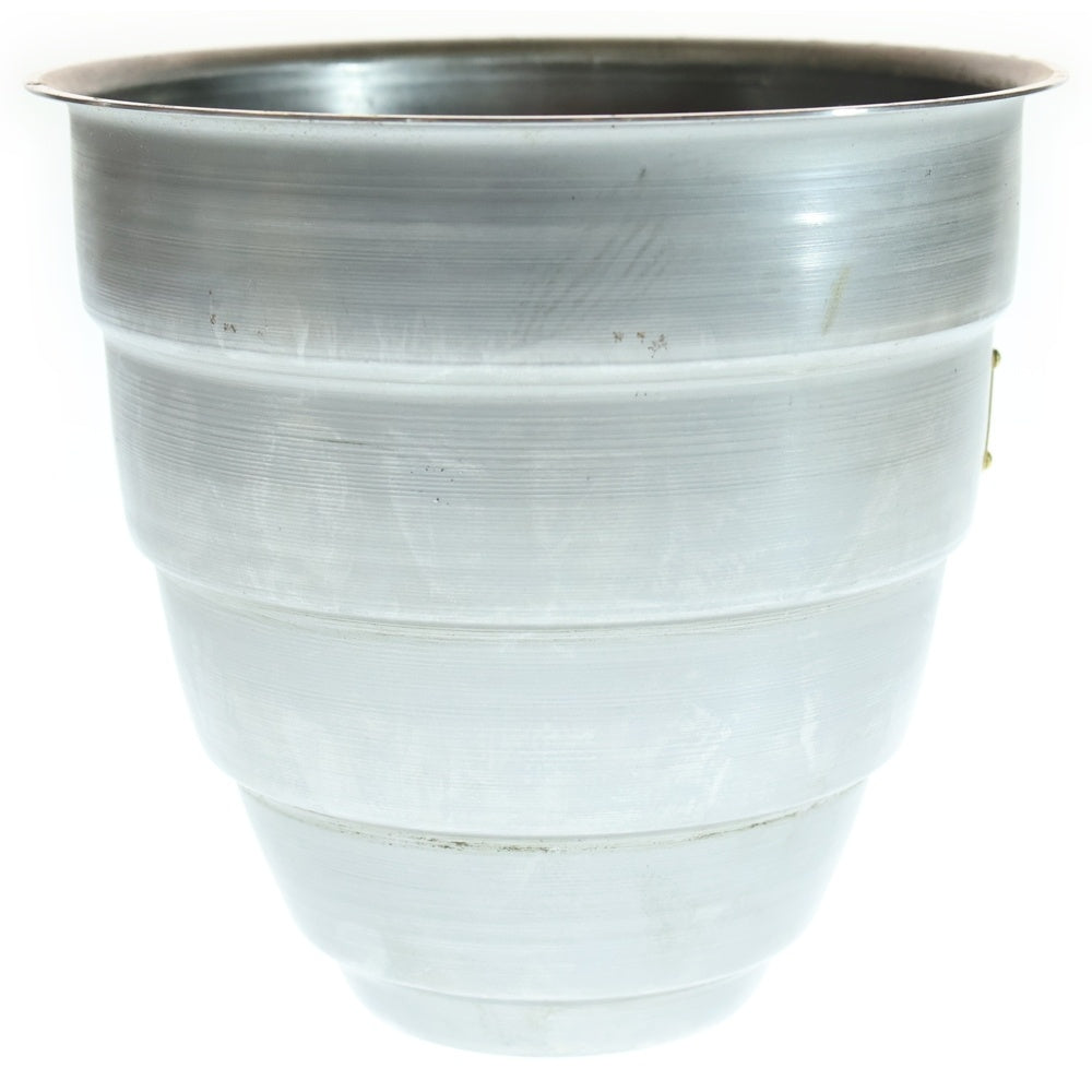 m&m(エムアンドエム) ×MASSES POT TYPE 1 - Chrysails STEEL / MEDIUM マシス クリサリス 鉄鉢 ポット シルバー