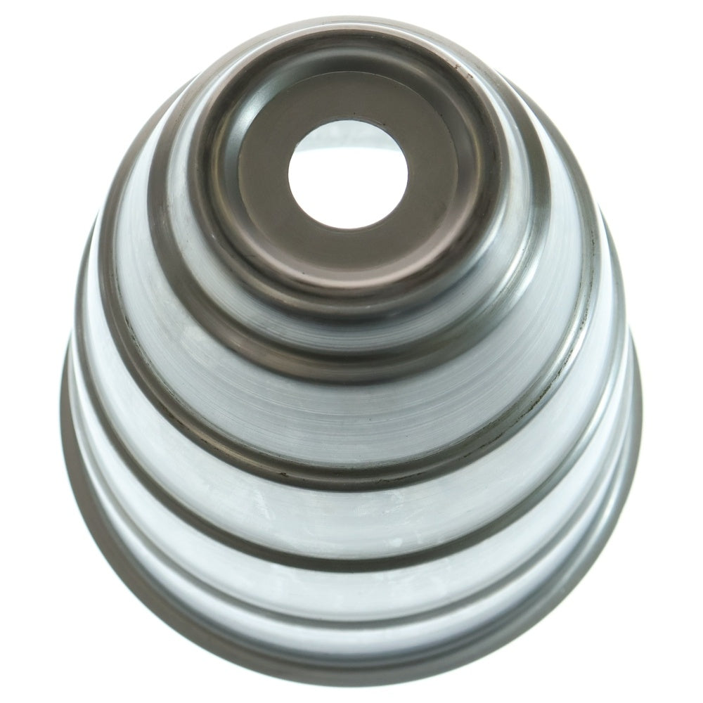 m&m(エムアンドエム) ×MASSES POT TYPE 1 - Chrysails STEEL / MEDIUM マシス クリサリス 鉄鉢 ポット シルバー