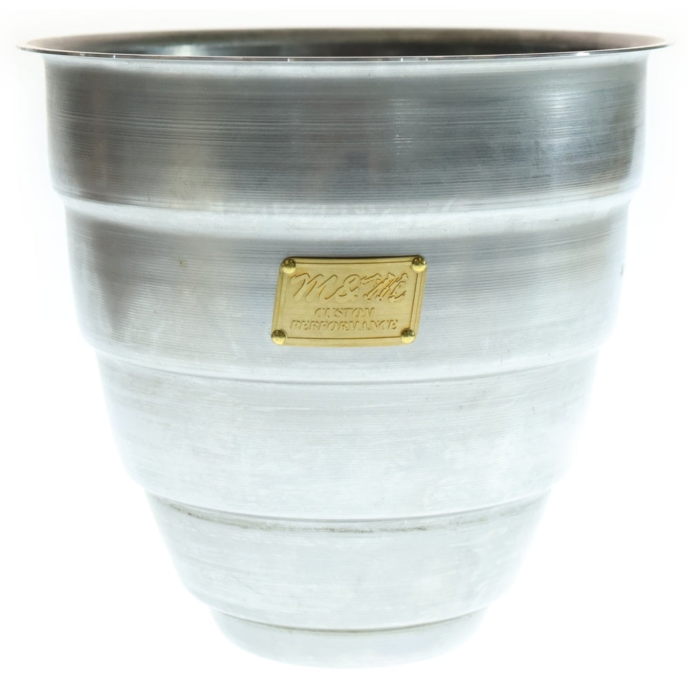 m&m(エムアンドエム) ×MASSES POT TYPE 1 - Chrysails STEEL / MEDIUM マシス クリサリス 鉄鉢 ポット シルバー