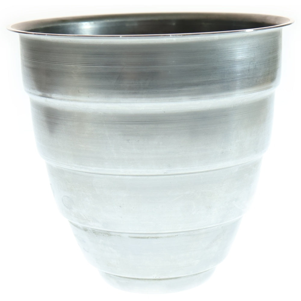 m&m(エムアンドエム) ×MASSES POT TYPE 1 - Chrysails STEEL / MEDIUM マシス クリサリス 鉄鉢 ポット シルバー