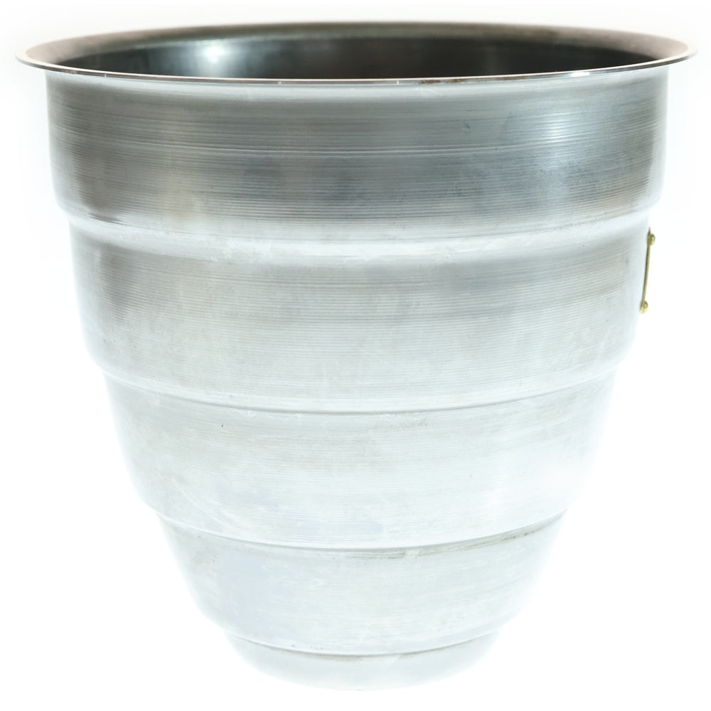 m&m(エムアンドエム) ×MASSES POT TYPE 1 - Chrysails STEEL / MEDIUM マシス クリサリス 鉄鉢 ポット シルバー