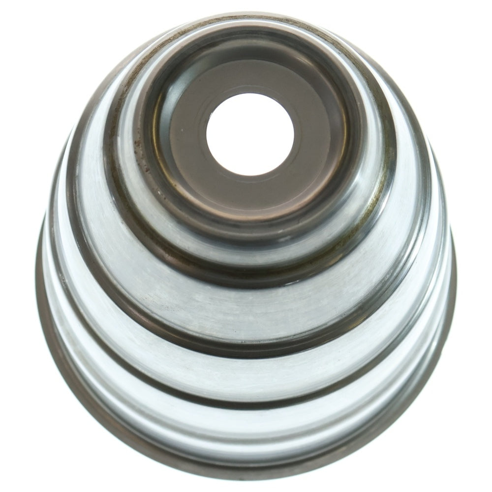 m&m(エムアンドエム) ×MASSES POT TYPE 1 - Chrysails STEEL / MEDIUM マシス クリサリス 鉄鉢 ポット シルバー