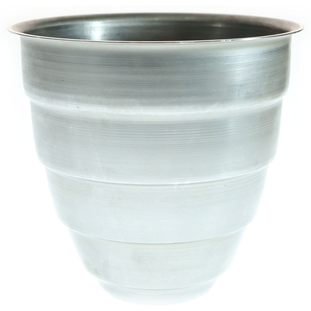 m&m(エムアンドエム) ×MASSES POT TYPE 1 - Chrysails STEEL / MEDIUM マシス クリサリス 鉄鉢 ポット シルバー