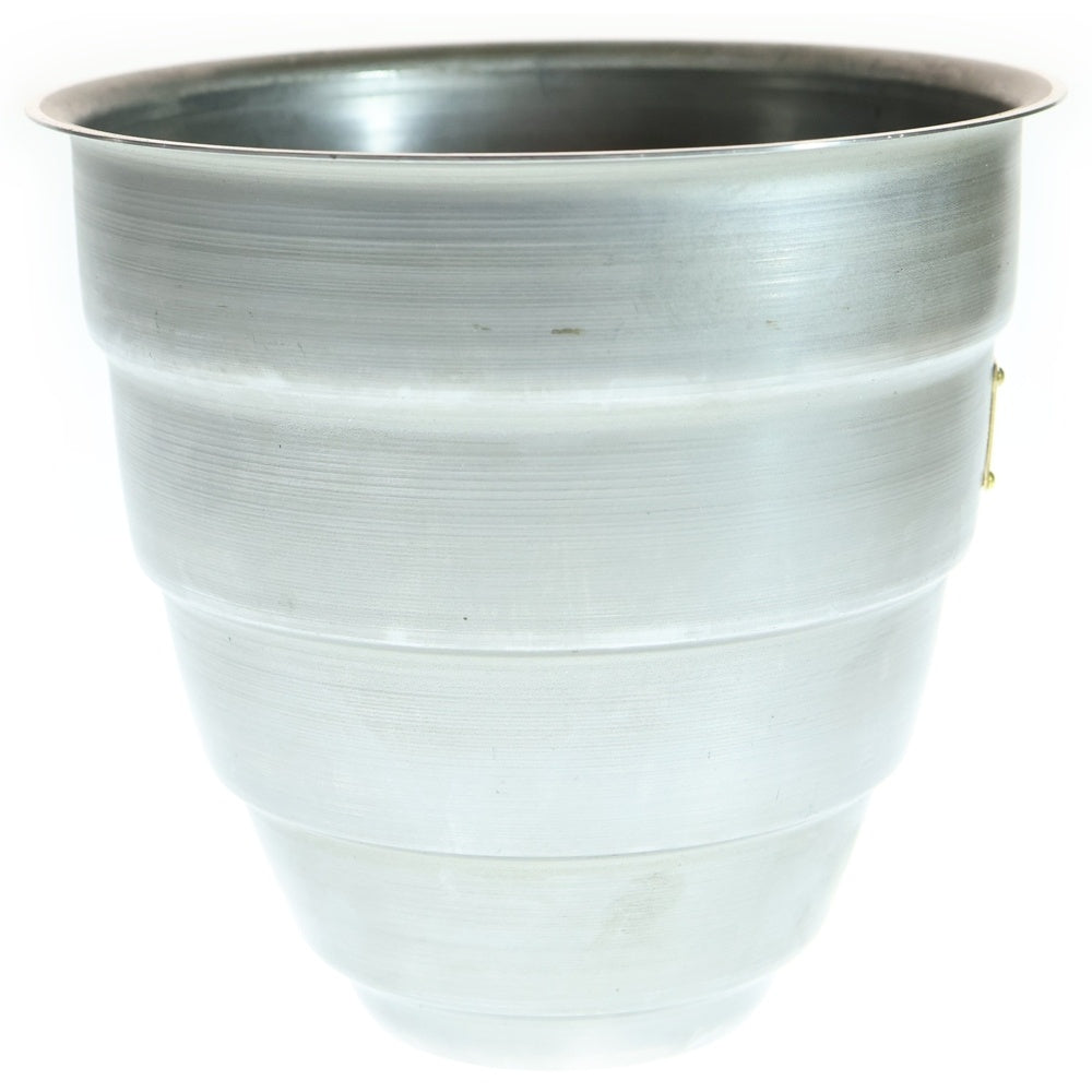 m&m(エムアンドエム) ×MASSES POT TYPE 1 - Chrysails STEEL / MEDIUM マシス クリサリス 鉄鉢 ポット シルバー