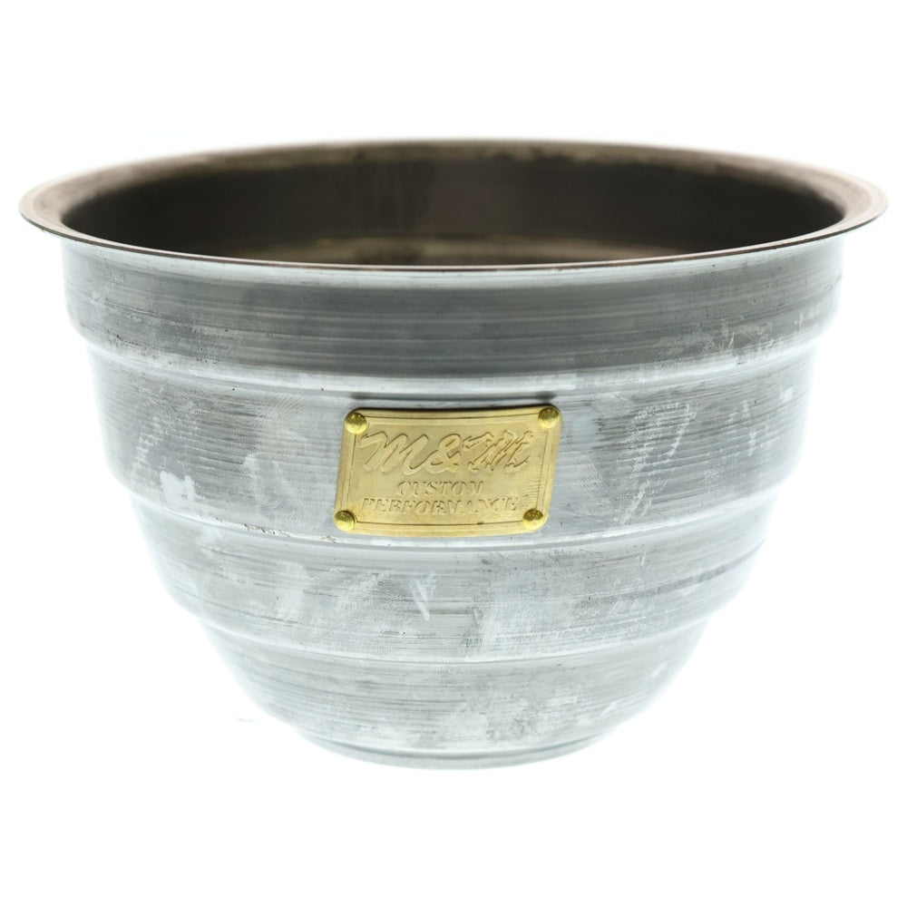 m&m(エムアンドエム) ×MASSES POT TYPE 4 - TERMIT STEEL / MEDIUM マシス ターミット 鉄鉢 ポット シルバー