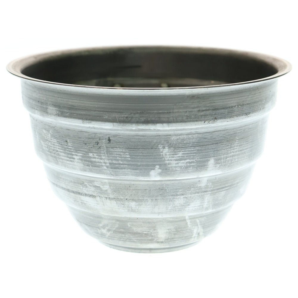 m&m(エムアンドエム) ×MASSES POT TYPE 4 - TERMIT STEEL / MEDIUM マシス ターミット 鉄鉢 ポット シルバー