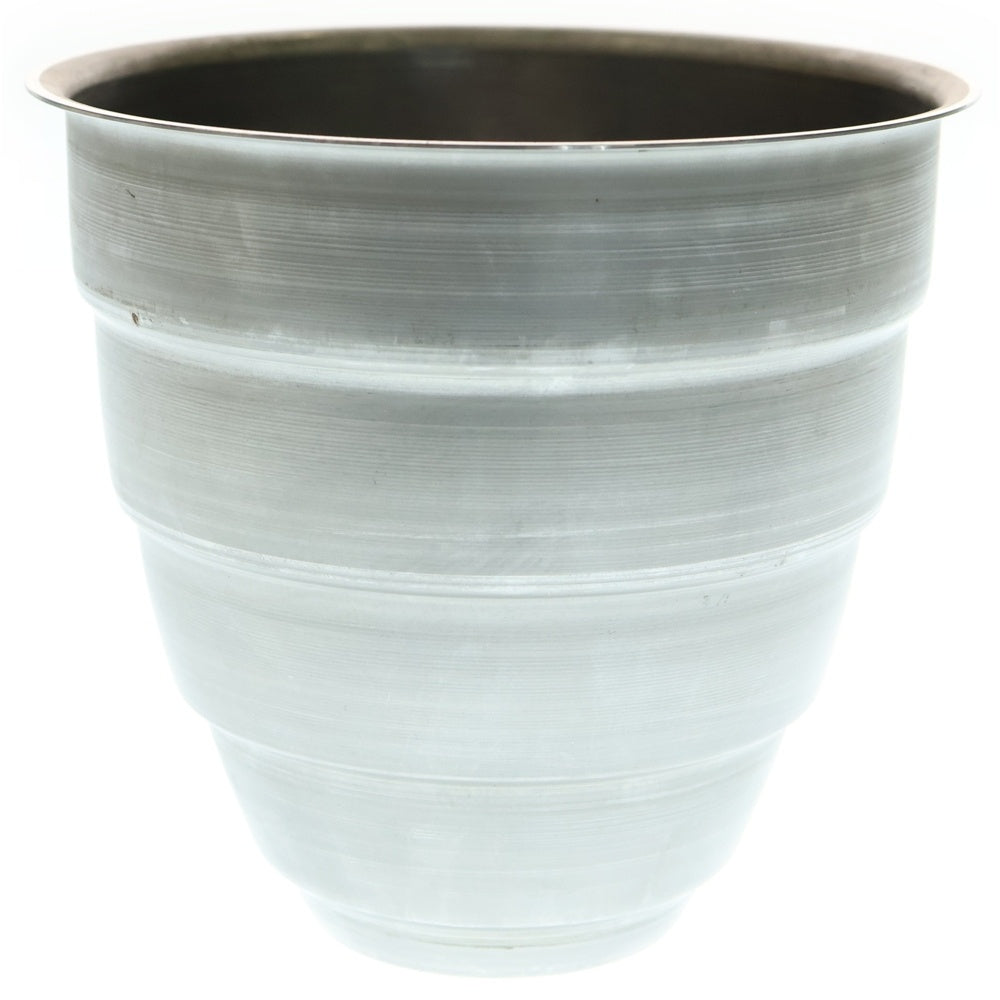 m&m(エムアンドエム) ×MASSES POT TYPE 1 - Chrysails STEEL / MEDIUM マシス クリサリス 鉄鉢 ポット シルバー