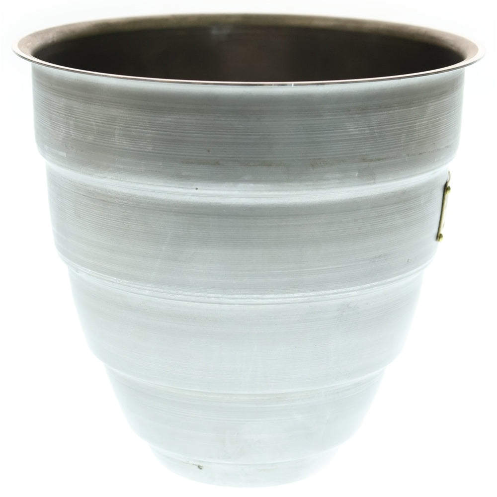 m&m(エムアンドエム) ×MASSES POT TYPE 1 - Chrysails STEEL / MEDIUM マシス クリサリス 鉄鉢 ポット シルバー