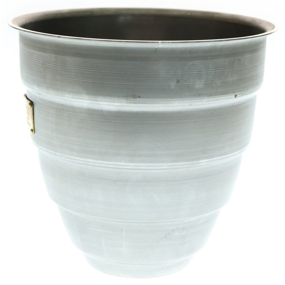 m&m(エムアンドエム) ×MASSES POT TYPE 1 - Chrysails STEEL / MEDIUM マシス クリサリス 鉄鉢 ポット シルバー