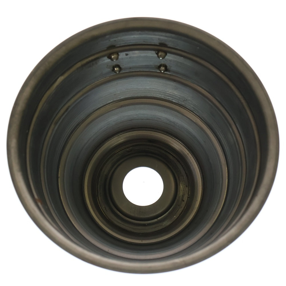 m&m(エムアンドエム) ×MASSES POT TYPE 4 - TERMIT STEEL / MEDIUM マシス ターミット 鉄鉢 ポット シルバー