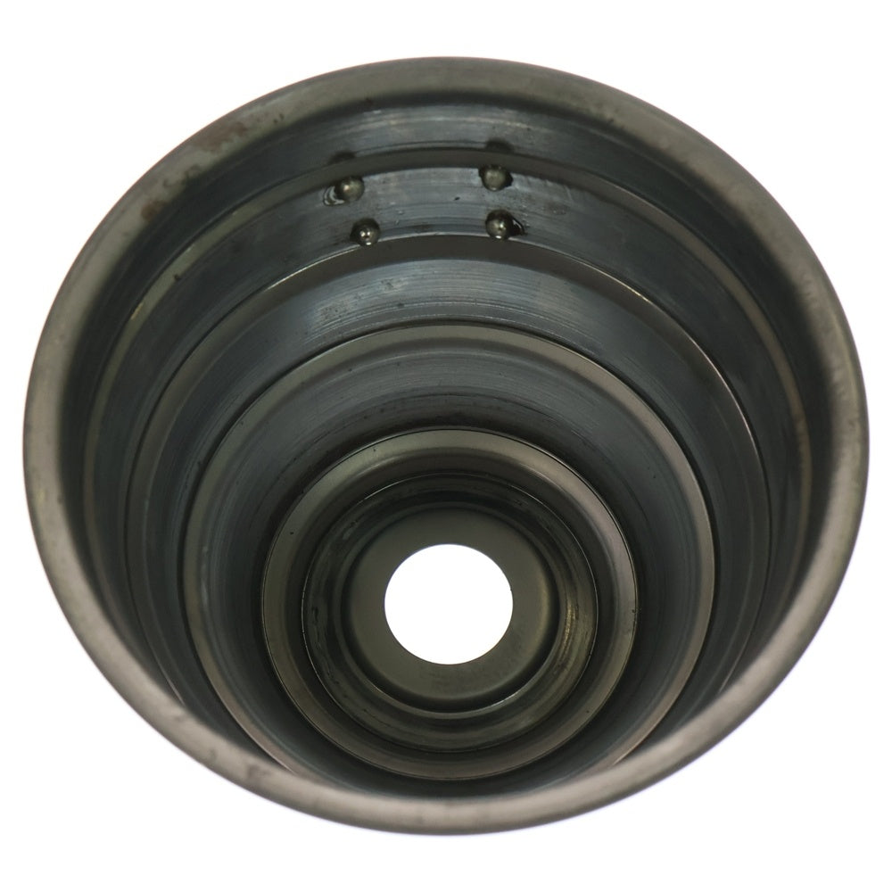 m&m(エムアンドエム) ×MASSES POT TYPE 4 - TERMIT STEEL / MEDIUM マシス ターミット 鉄鉢 ポット シルバー