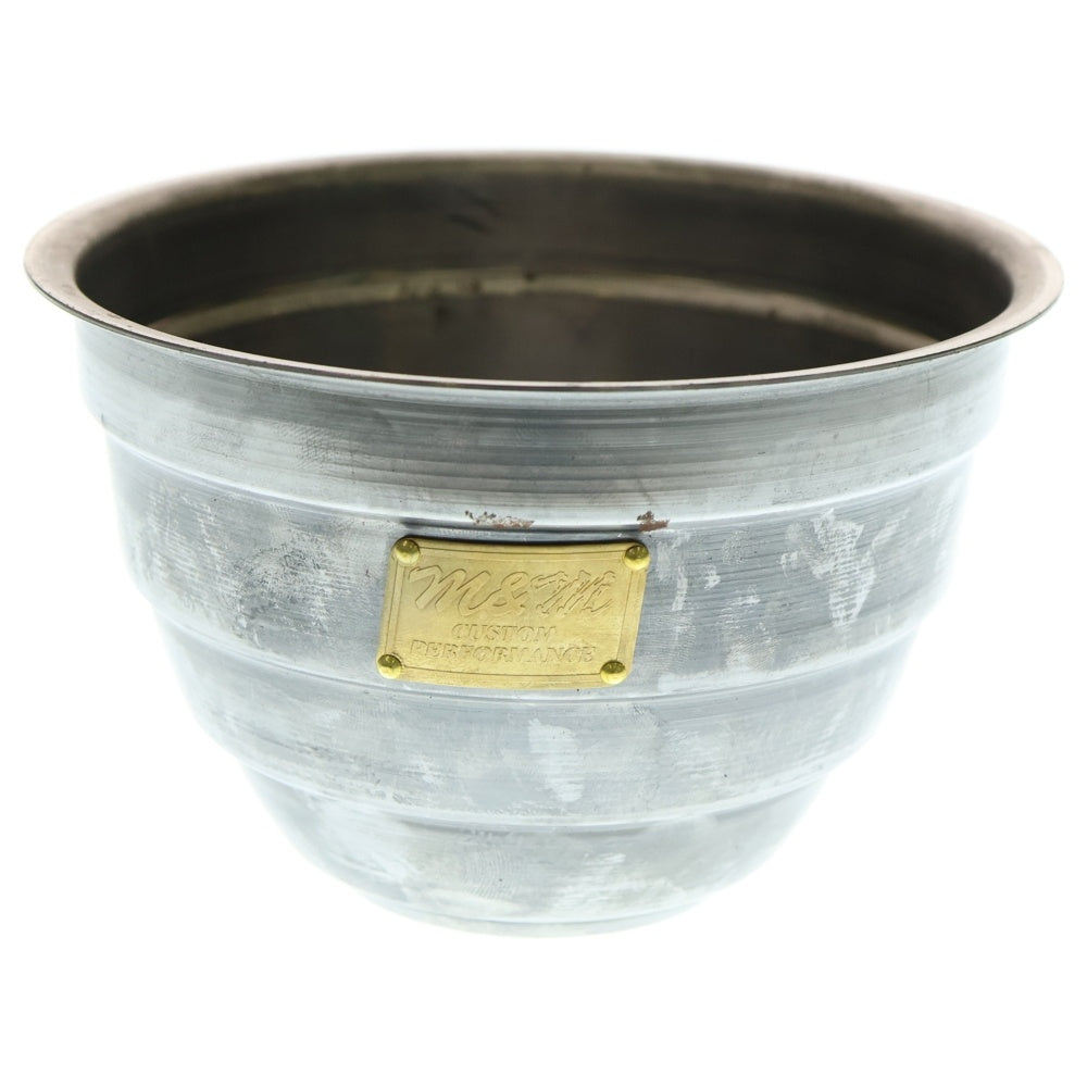 m&m(エムアンドエム) ×MASSES POT TYPE 4 - TERMIT STEEL / MEDIUM マシス ターミット 鉄鉢 ポット シルバー