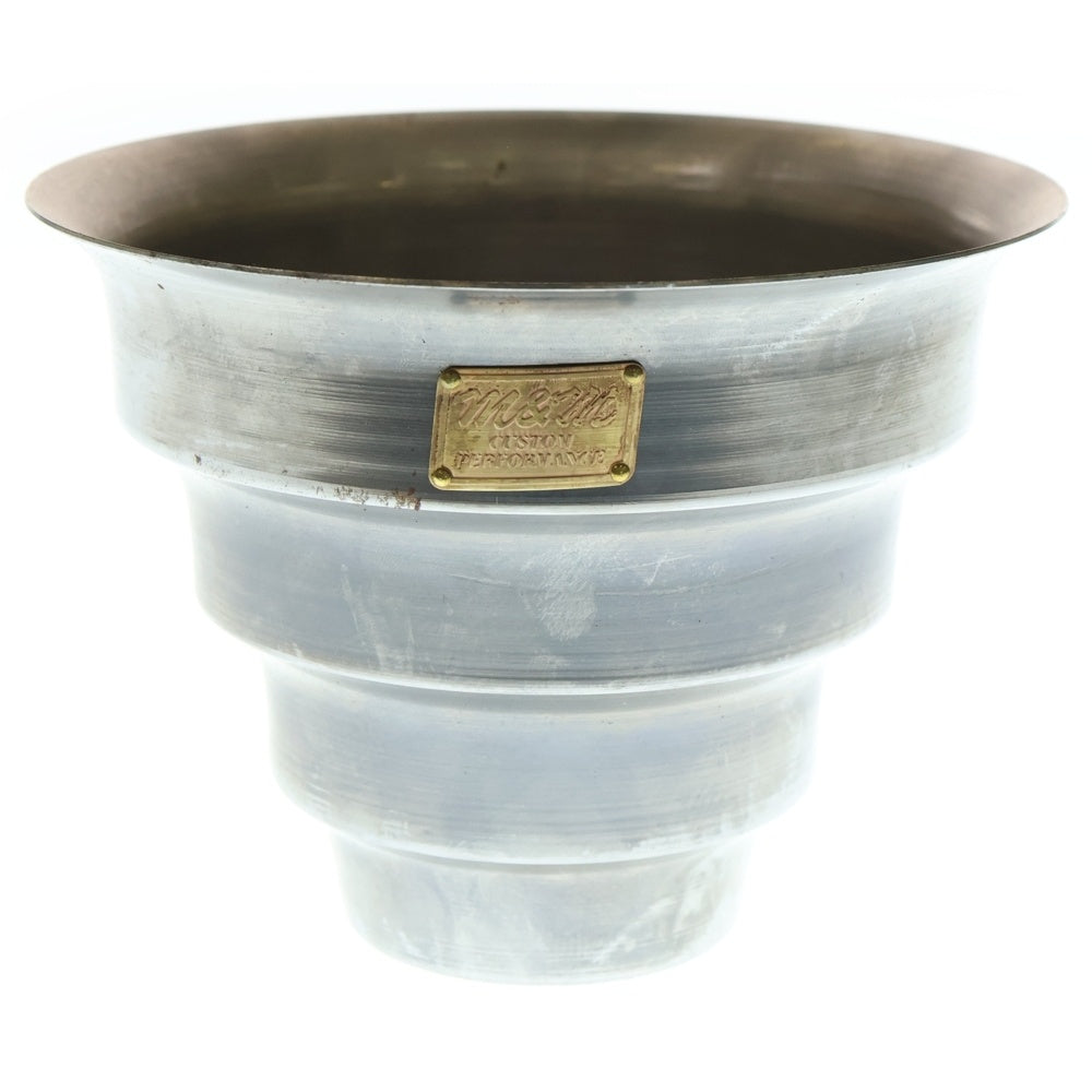 m&m(エムアンドエム) ×MASSES POT TYPE 8 - CLIFF STEEL / MEDIUM マシス クリフ 鉄鉢 ポット シルバー