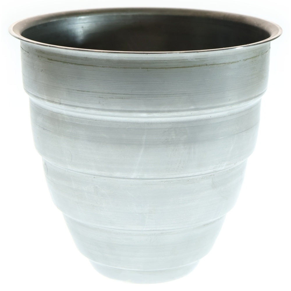 m&m(エムアンドエム) ×MASSES POT TYPE 1 - Chrysails STEEL / MEDIUM マシス クリサリス 鉄鉢 ポット シルバー