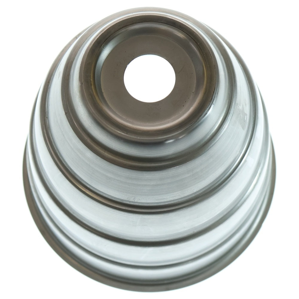 m&m(エムアンドエム) ×MASSES POT TYPE 1 - Chrysails STEEL / MEDIUM マシス クリサリス 鉄鉢 ポット シルバー