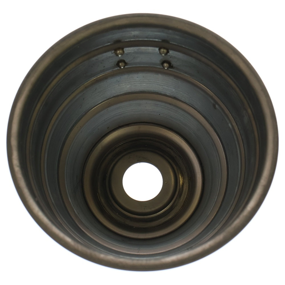 m&m(エムアンドエム) ×MASSES POT TYPE 4 - TERMIT STEEL / MEDIUM マシス ターミット 鉄鉢 ポット シルバー