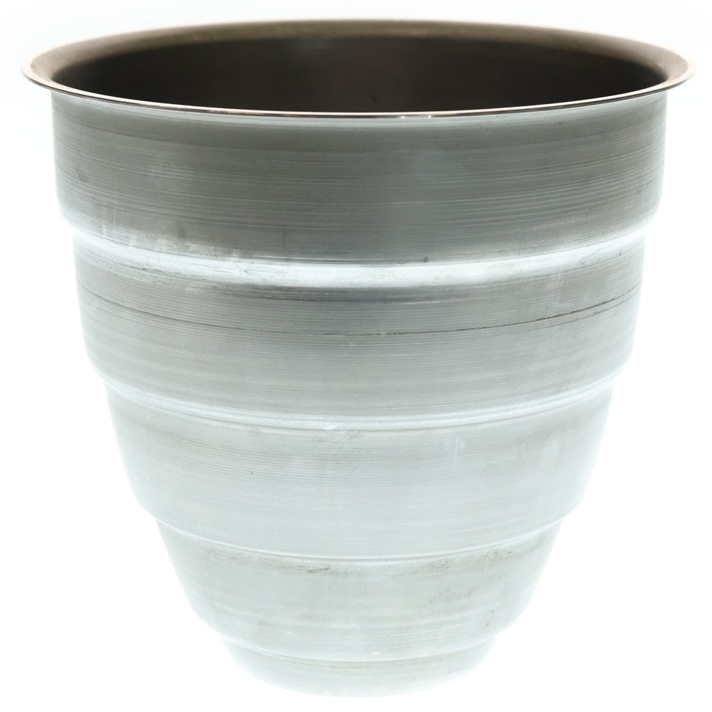 m&m(エムアンドエム) ×MASSES POT TYPE 1 - Chrysails STEEL / MEDIUM マシス クリサリス 鉄鉢 ポット シルバー