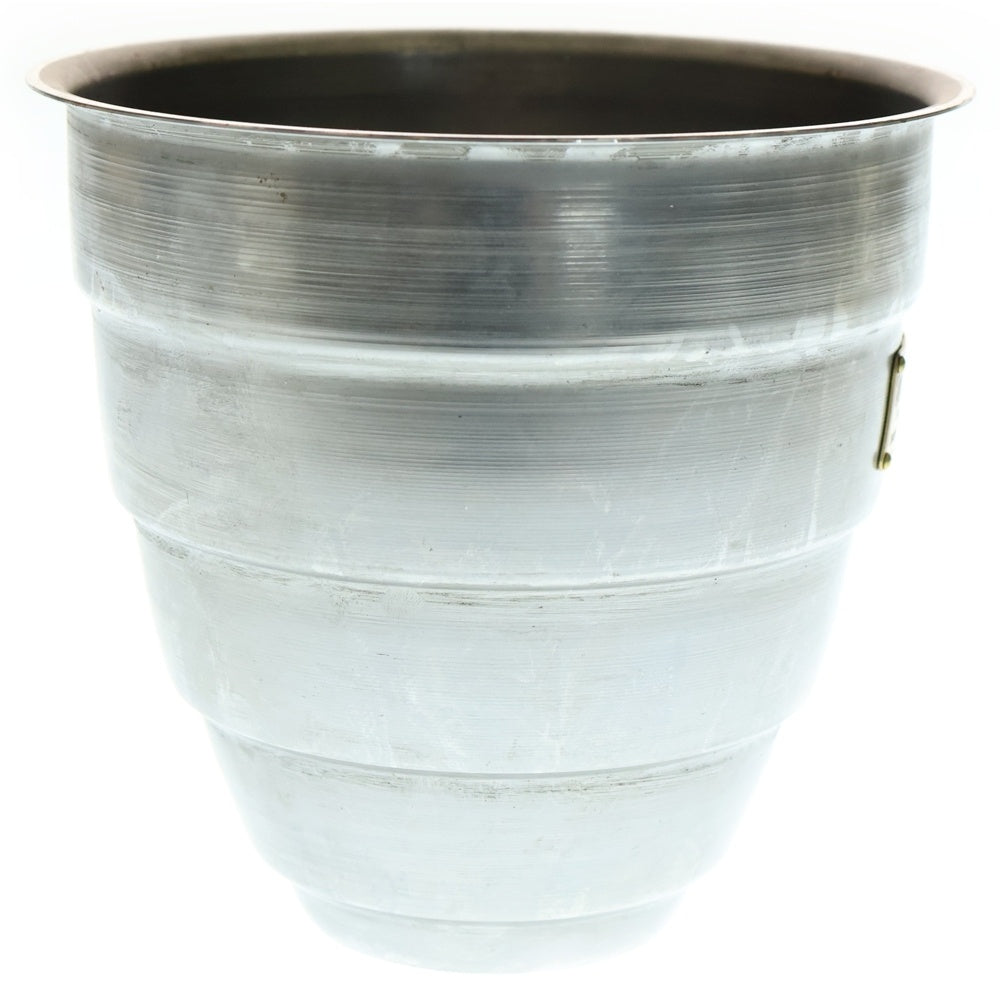 m&m(エムアンドエム) ×MASSES POT TYPE 1 - Chrysails STEEL / MEDIUM マシス クリサリス 鉄鉢 ポット シルバー