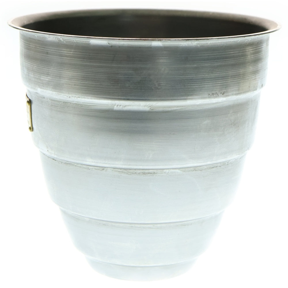 m&m(エムアンドエム) ×MASSES POT TYPE 1 - Chrysails STEEL / MEDIUM マシス クリサリス 鉄鉢 ポット シルバー