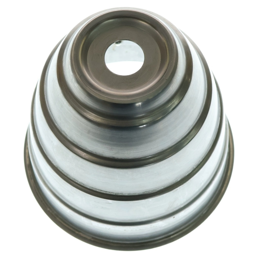 m&m(エムアンドエム) ×MASSES POT TYPE 1 - Chrysails STEEL / MEDIUM マシス クリサリス 鉄鉢 ポット シルバー