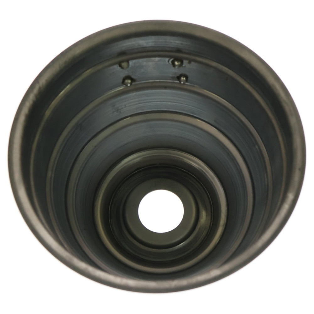 m&m(エムアンドエム) ×MASSES POT TYPE 4 - TERMIT STEEL / MEDIUM マシス ターミット 鉄鉢 ポット シルバー