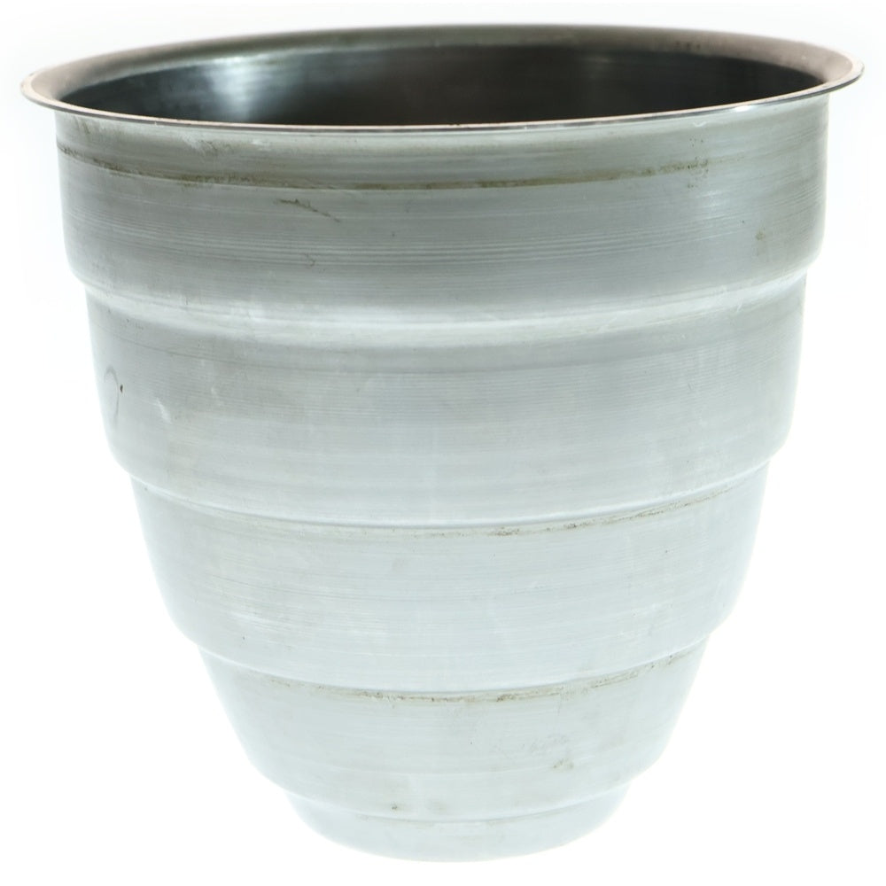 m&m(エムアンドエム) ×MASSES POT TYPE 1 - Chrysails STEEL / MEDIUM マシス クリサリス 鉄鉢 ポット シルバー