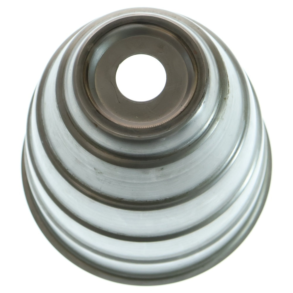 m&m(エムアンドエム) ×MASSES POT TYPE 1 - Chrysails STEEL / MEDIUM マシス クリサリス 鉄鉢 ポット シルバー