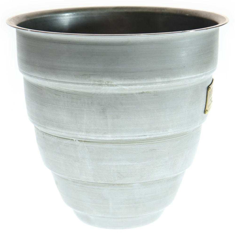 m&m(エムアンドエム) ×MASSES POT TYPE 1 - Chrysails STEEL / MEDIUM マシス クリサリス 鉄鉢 ポット シルバー