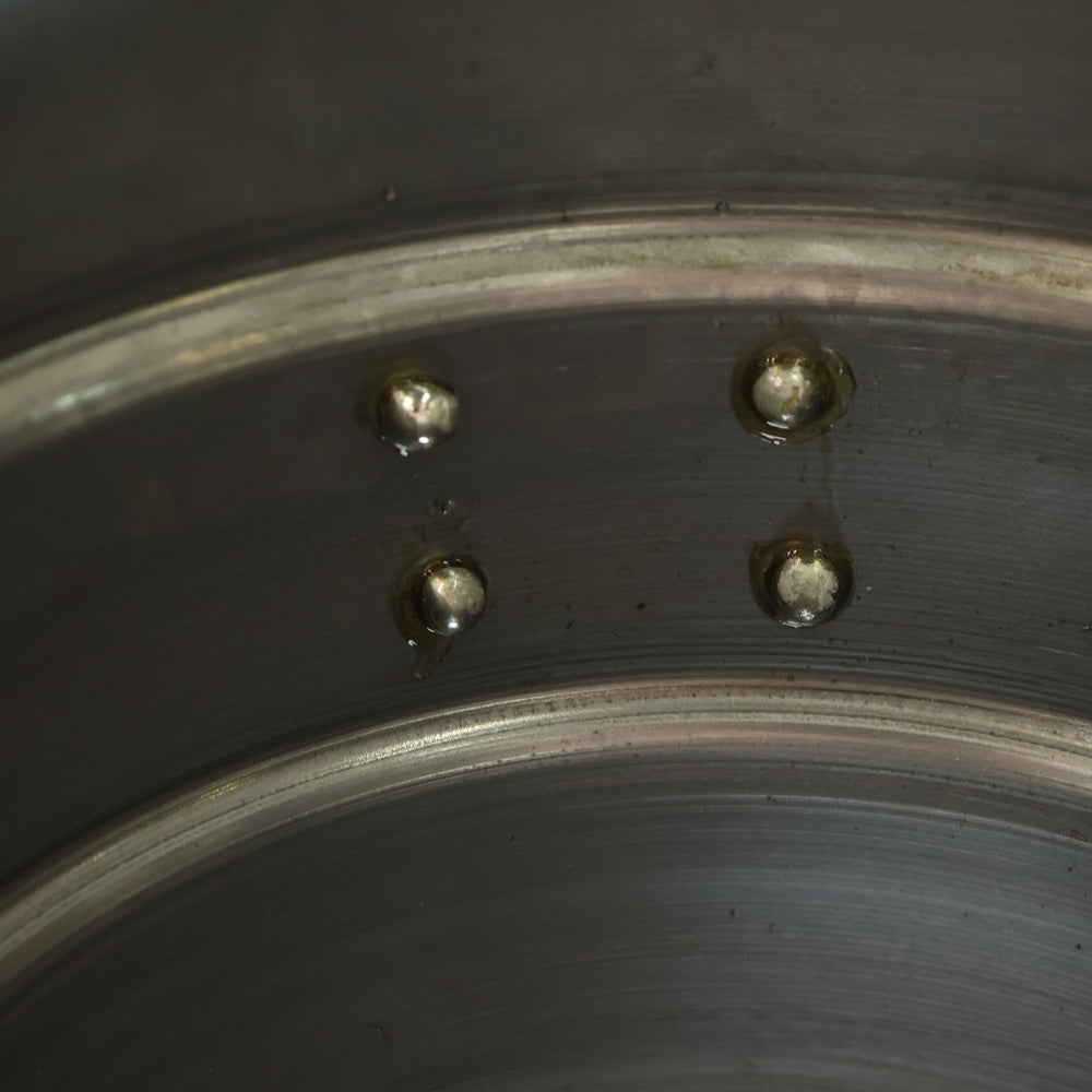 m&m(エムアンドエム) ×MASSES POT TYPE 1 - Chrysails STEEL / MEDIUM マシス クリサリス 鉄鉢 ポット シルバー