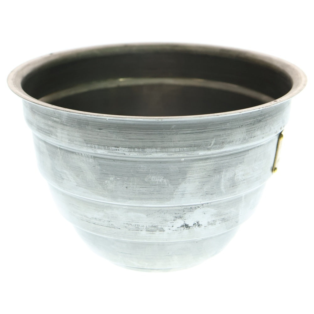 m&m(エムアンドエム) ×MASSES POT TYPE 4 - TERMIT STEEL / MEDIUM マシス ターミット 鉄鉢 ポット シルバー