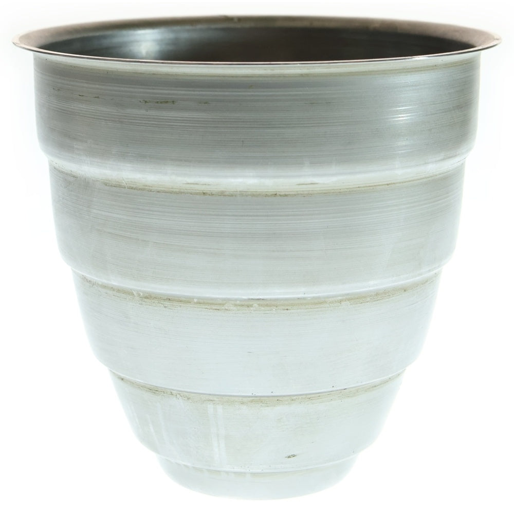 m&m(エムアンドエム) ×MASSES POT TYPE 1 - Chrysails STEEL / MEDIUM マシス クリサリス 鉄鉢 ポット シルバー