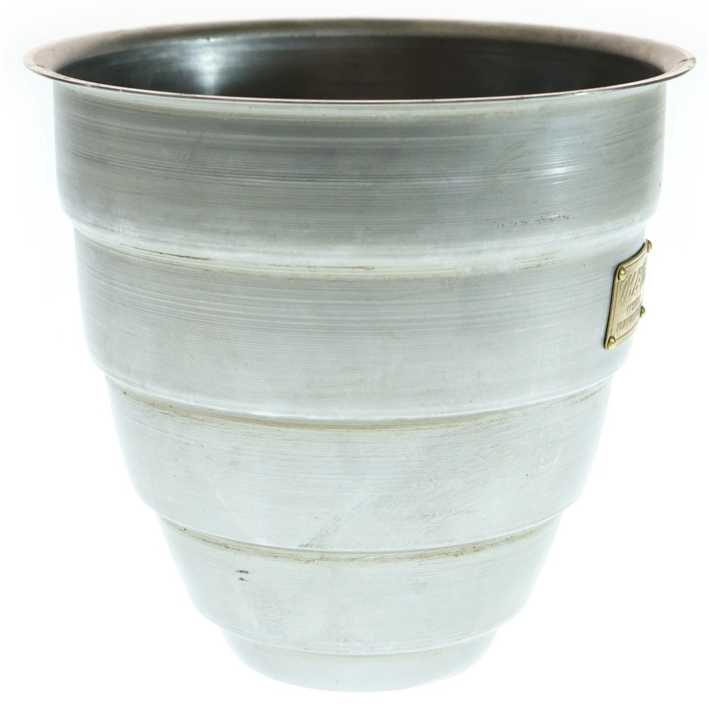 m&m(エムアンドエム) ×MASSES POT TYPE 1 - Chrysails STEEL / MEDIUM マシス クリサリス 鉄鉢 ポット シルバー