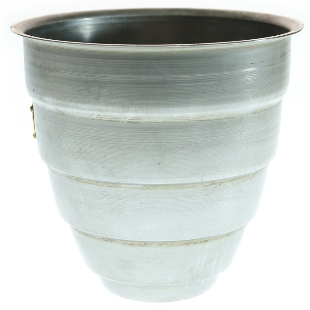 m&m(エムアンドエム) ×MASSES POT TYPE 1 - Chrysails STEEL / MEDIUM マシス クリサリス 鉄鉢 ポット シルバー