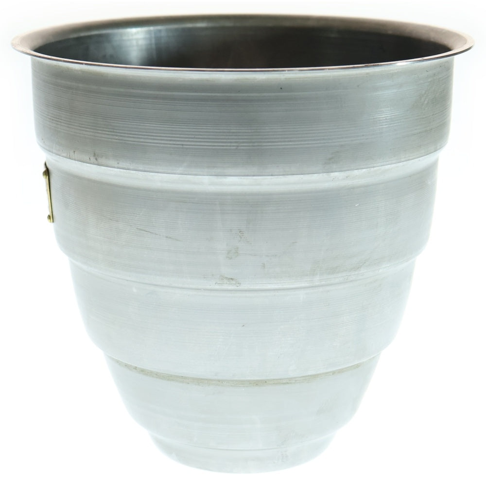 m&m(エムアンドエム) ×MASSES POT TYPE 1 - Chrysails STEEL / MEDIUM マシス クリサリス 鉄鉢 ポット シルバー