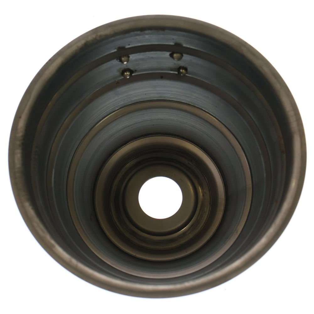 m&m(エムアンドエム) ×MASSES POT TYPE 4 - TERMIT STEEL / MEDIUM マシス ターミット 鉄鉢 ポット シルバー