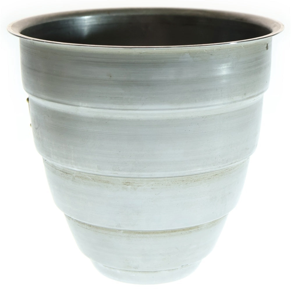 m&m(エムアンドエム) ×MASSES POT TYPE 1 - Chrysails STEEL / MEDIUM マシス クリサリス 鉄鉢 ポット シルバー