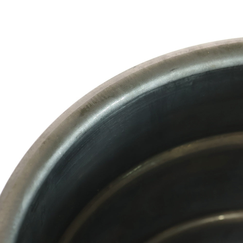 m&m(エムアンドエム) ×MASSES POT TYPE 1 - Chrysails STEEL / MEDIUM マシス クリサリス 鉄鉢 ポット シルバー