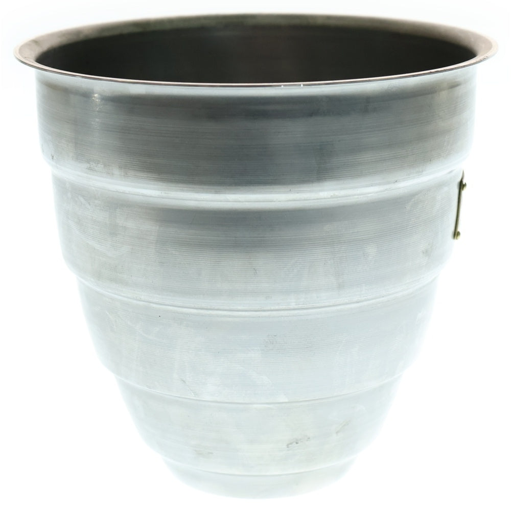 m&m(エムアンドエム) ×MASSES POT TYPE 1 - Chrysails STEEL / MEDIUM マシス クリサリス 鉄鉢 ポット シルバー