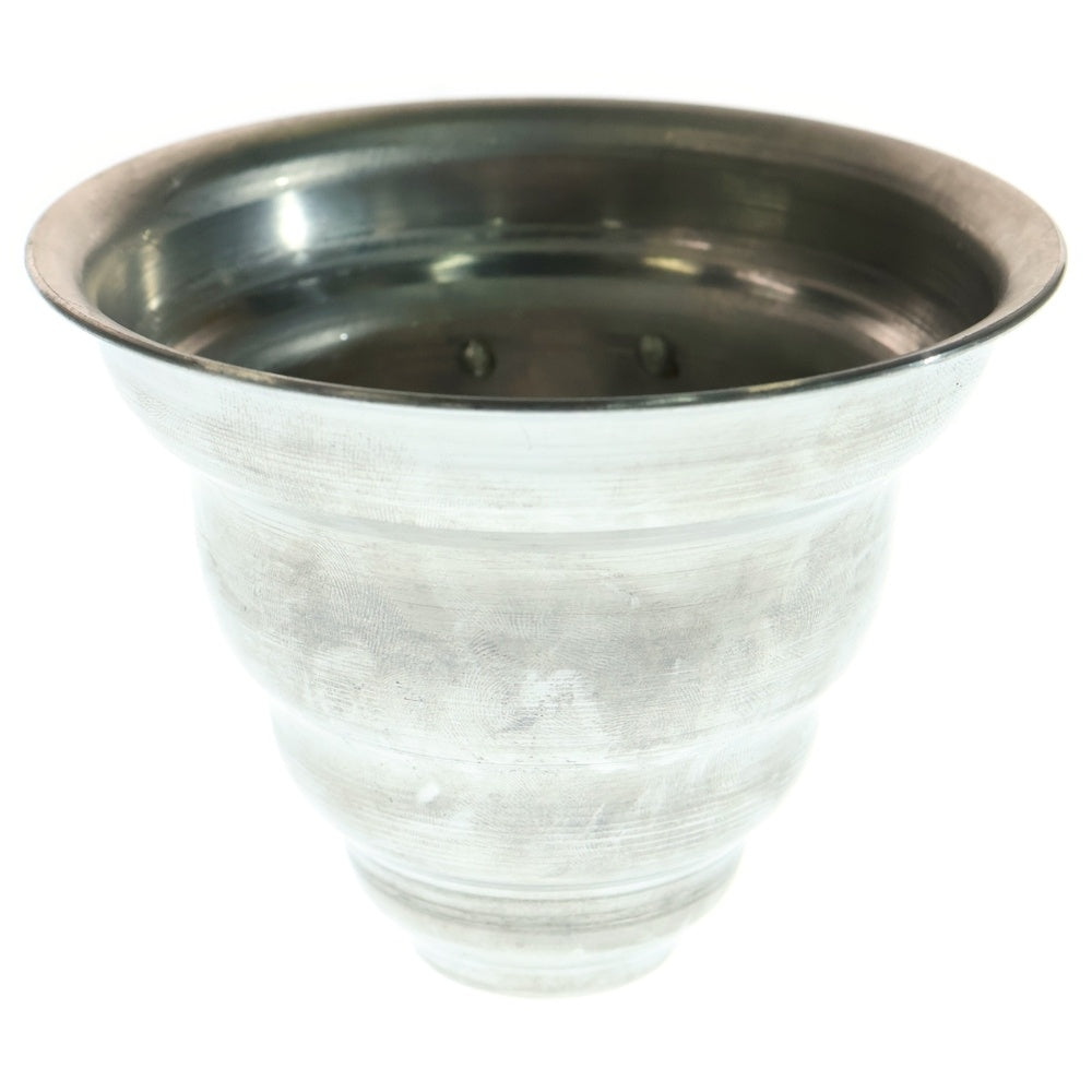 m&m(エムアンドエム) ×MASSES POT TYPE 6 - Bibendum Aluminum / SMALL マシス ビバンダム アルミ鉢 ポット シルバー