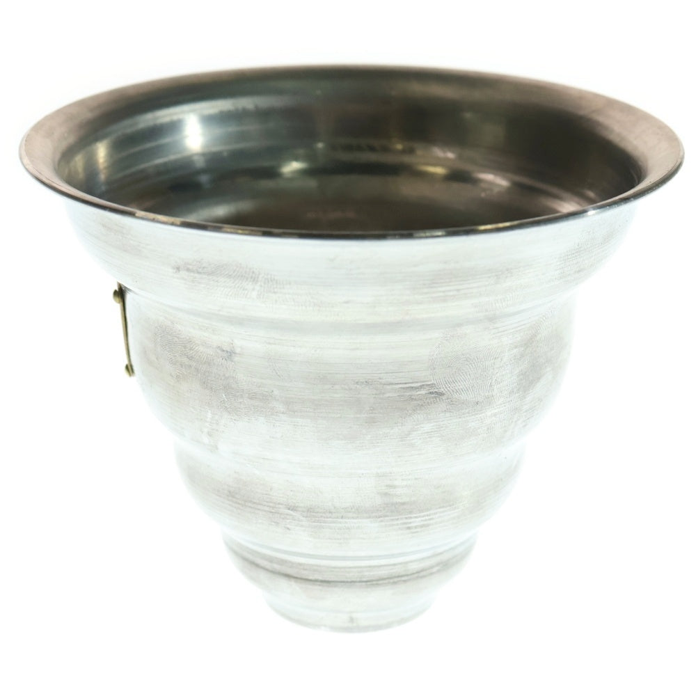 m&m(エムアンドエム) ×MASSES POT TYPE 6 - Bibendum Aluminum / SMALL マシス ビバンダム アルミ鉢 ポット シルバー