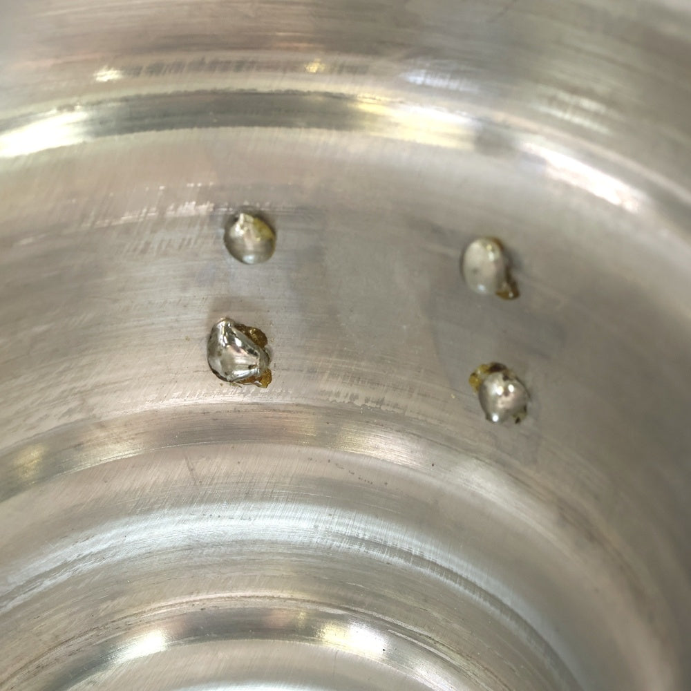 m&m(エムアンドエム) ×MASSES POT TYPE 6 - Bibendum Aluminum / SMALL マシス ビバンダム アルミ鉢 ポット シルバー