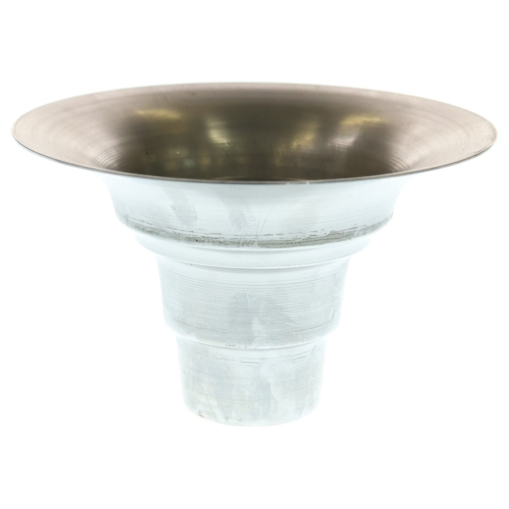 m&m(エムアンドエム) ×MASSES POT TYPE 2 - Shade STEEL / SMALL マシス シェード 鉄鉢 ポット シルバー