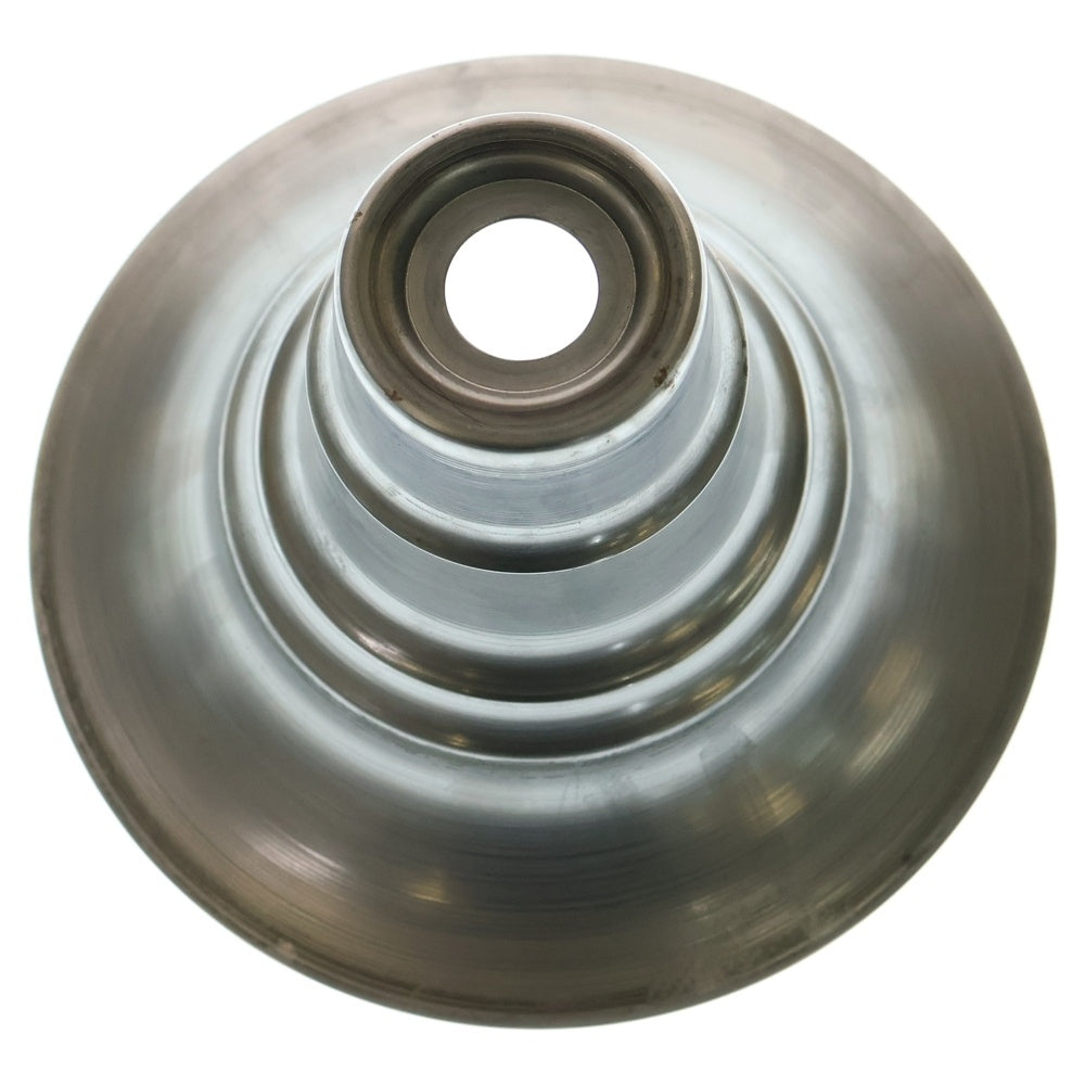 m&m(エムアンドエム) ×MASSES POT TYPE 2 - Shade STEEL / SMALL マシス シェード 鉄鉢 ポット シルバー